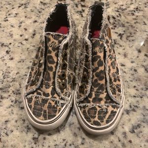 Leopard blowfish brand shoes